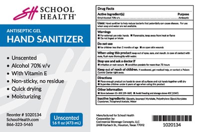 School Health 16oz Label (School Health 16oz)